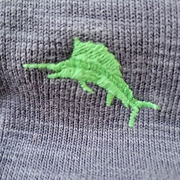 Tommy Bahama Golf 1/4 Zip Pull Over Sweater Performance Dark Blue Mens XL‎ Pima - Picture 9 of 9